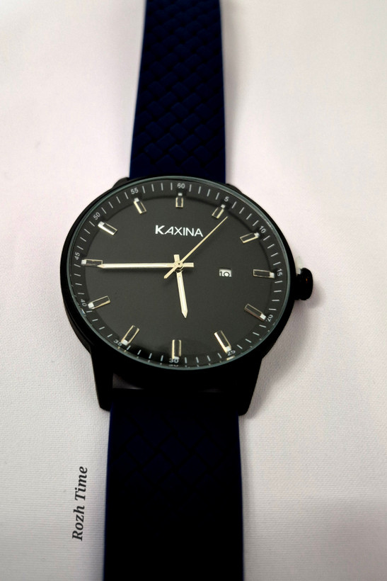 ساعت مردانه کاکسینا بند سلیکونی قفل مگنتی -طراحی مینیمال و شیک - مشکی