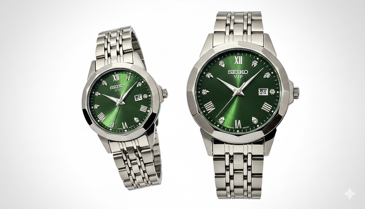 ساعت ست فلزی سیکو (SEIKO VIP)؛ استیل ضد زنگ - موتور ژاپن